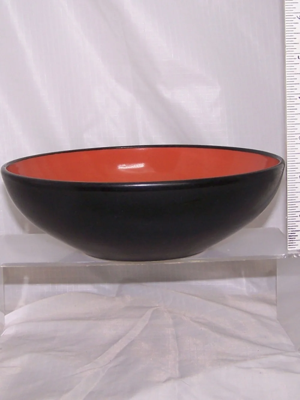 Pier 1 Soup/Cereal Bowl - Rim Coral
